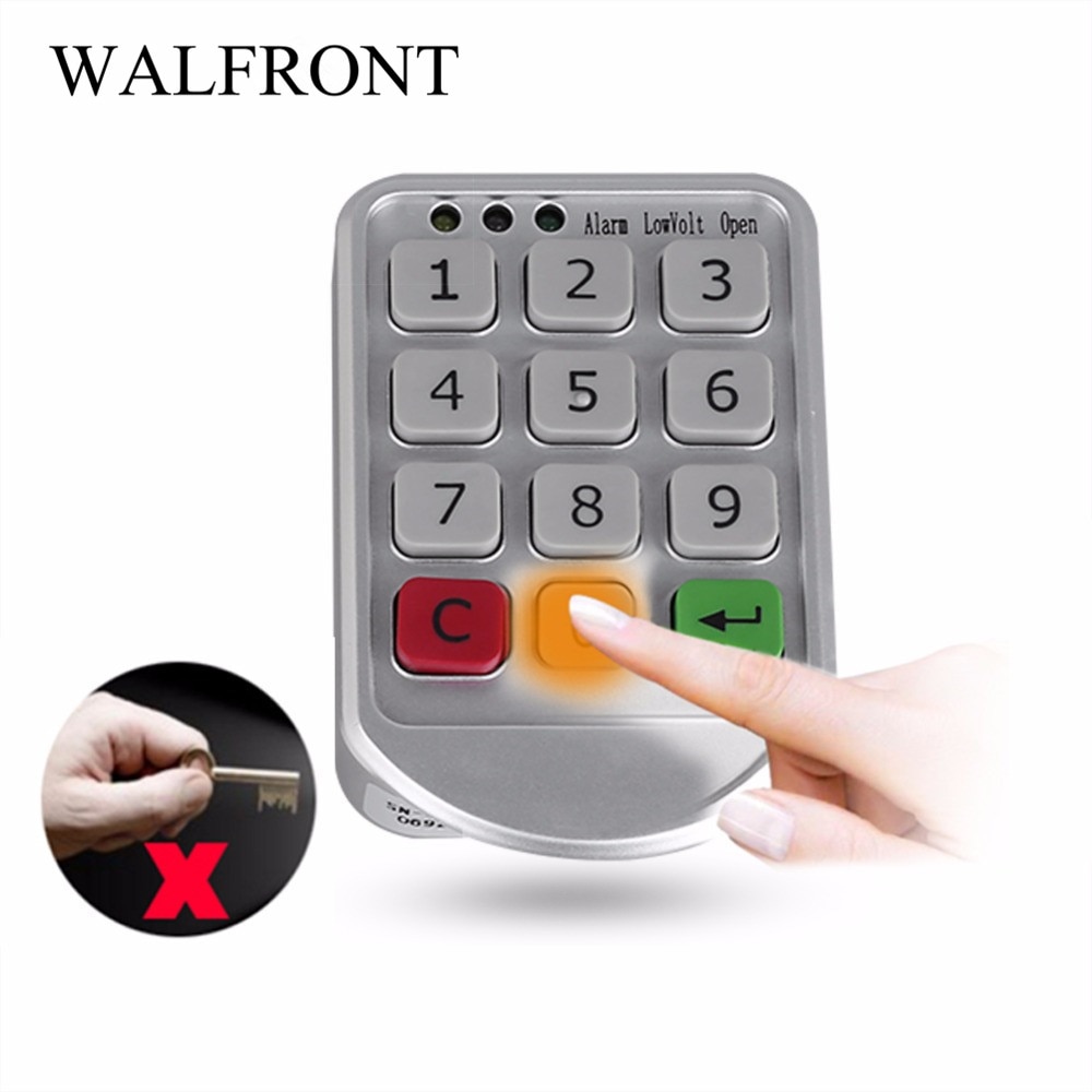 Digital Lock Electronic Door Lock Password Keypad Candad Number Code Locks for Cabinet Door Intelligent fechadura eletronica