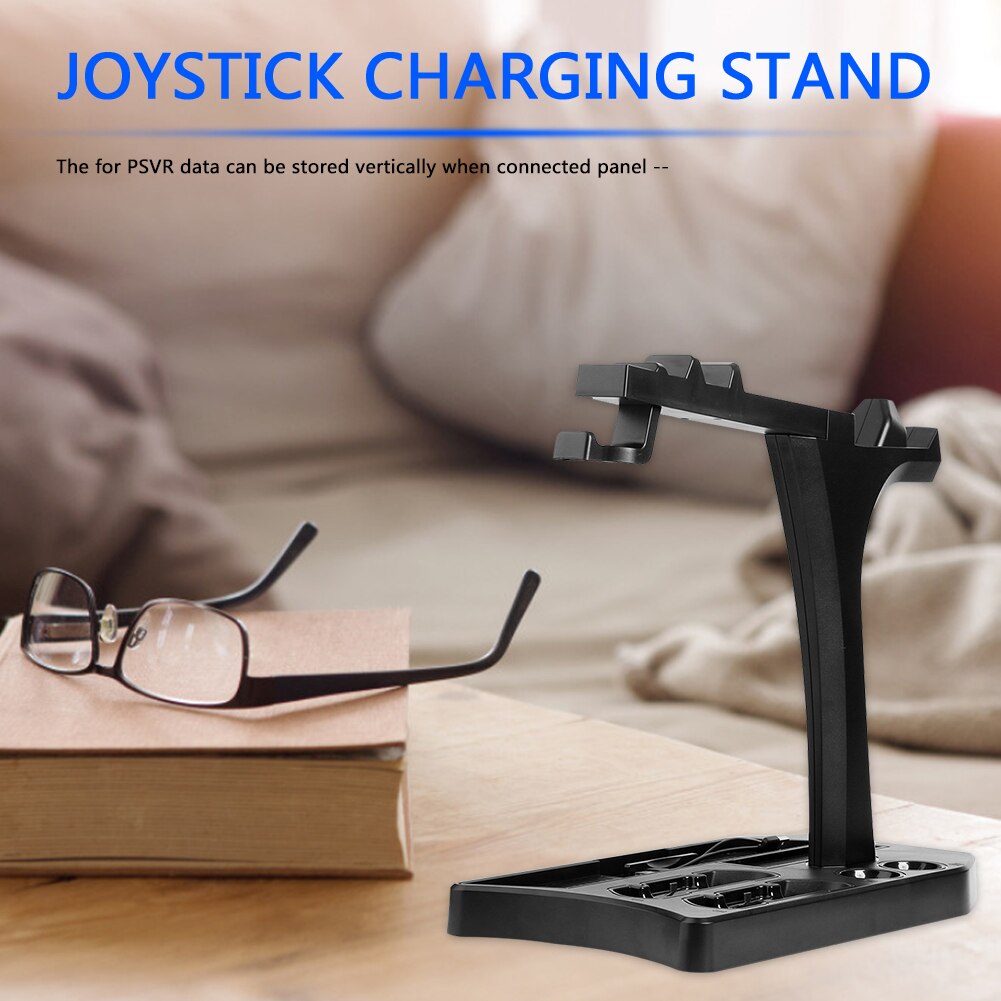PSVR PS4 Pro Ultra-mince charge présentoir radiateur HUB manette affichage de charge stéréo Vertical support ventilateur refroidisseur