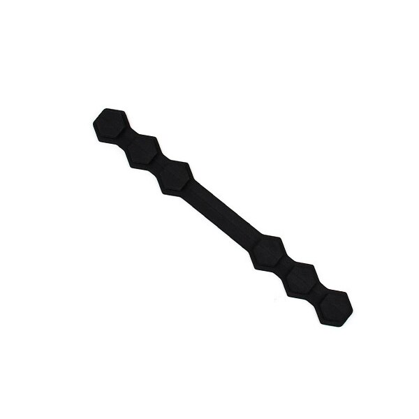 1pc Soft Mask Strap Extend Belt Adjustment Masks Buckle Holder Ear Protector Hook For Child Adult Anti-Earache Non-slip Extender: Black