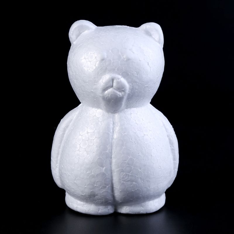 Modellazione Animali Bianco A Forma di Palline di Polistirolo Polistirolo Espanso Mestieri per Il FAI DA TE Regali Di Natale Rifornimenti Del Partito di Nozze Decorazione