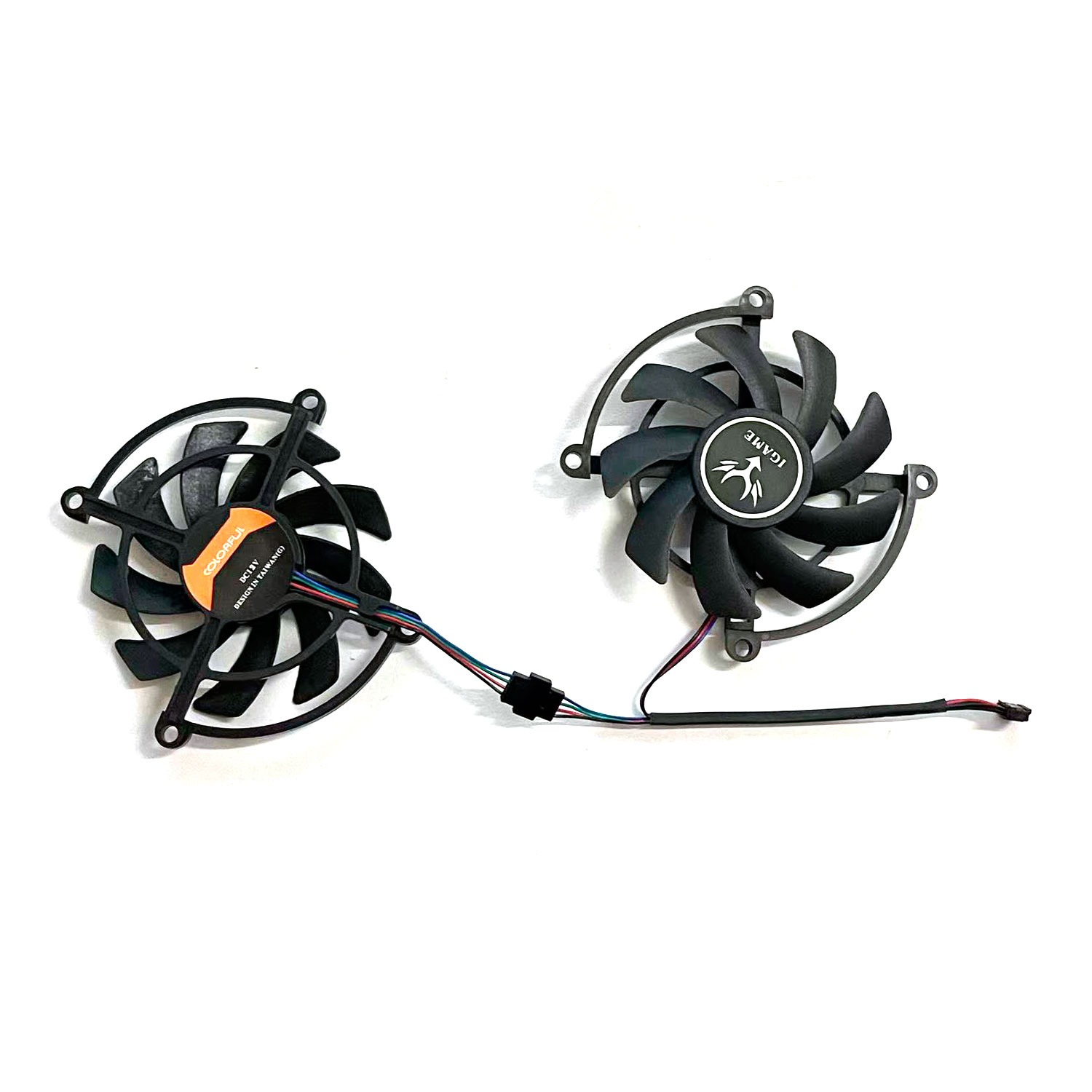 Suitable for Colorful iGame GTX 1060 1070 graphics card cooling fan 85mm 4PIN iGame GPU graphics card replacement fan