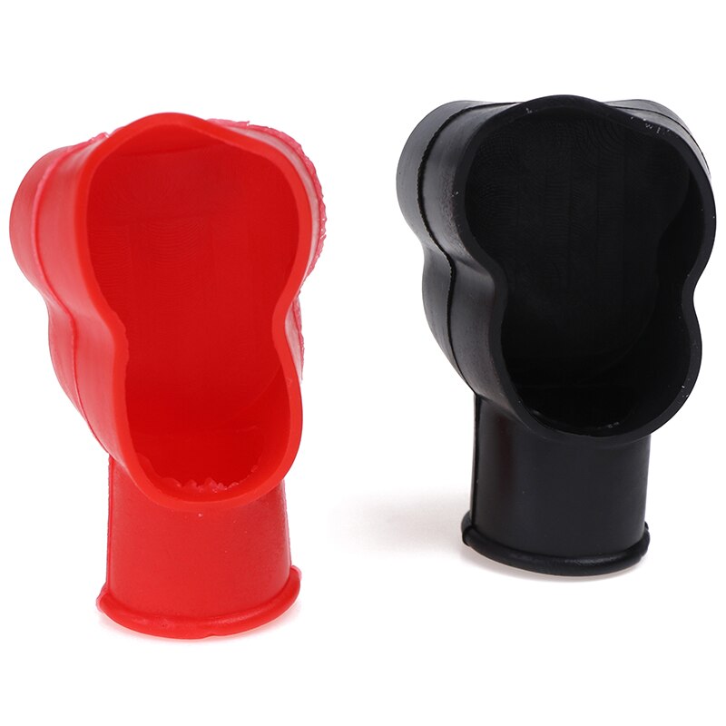 1Pair Universal Car Battery Terminal Cap Negative Positive Terminal Covers Protector