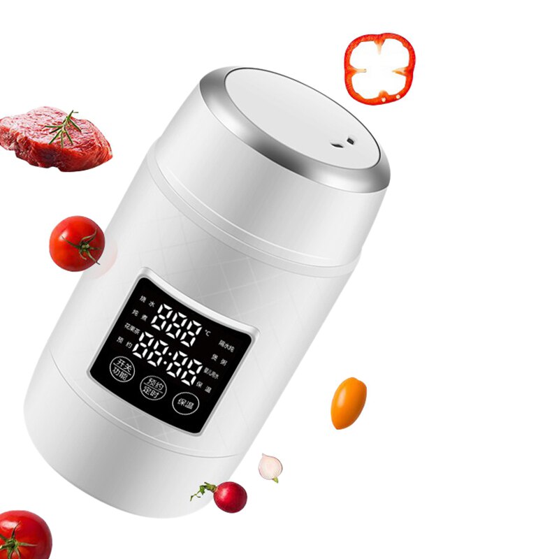 Best 700Ml Multifunctional Electric Kettle Smart Contact Control Heating Cup Portable Mini Electric Soup Pot for Travel