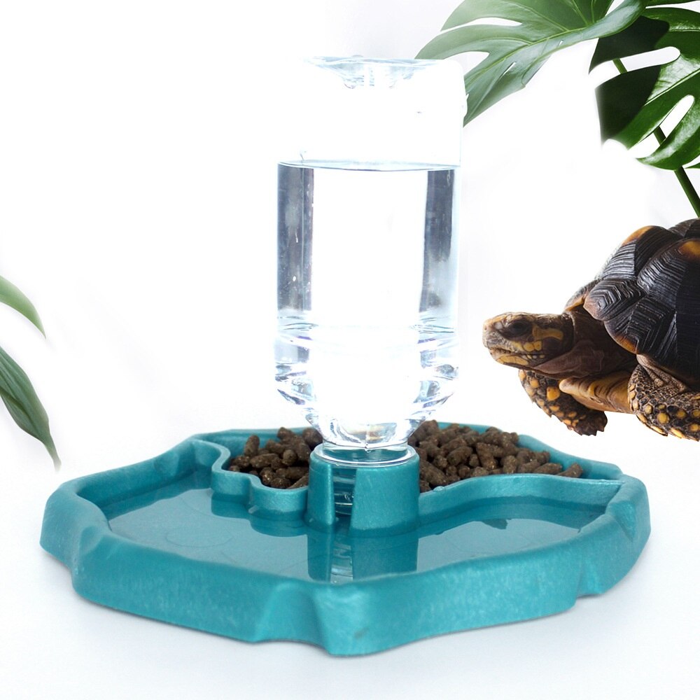 Distributeur d&#39;eau automatique pour reptiles, abreuvoir, bol de nourriture et d&#39;eau, petit Animal gecko leopard, assiette, reptile accessories tortue terrestre accessories