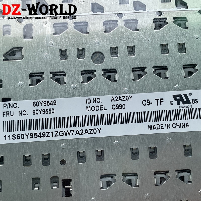 Original TUF Turkish Keyboard for Lenovo Thinkpad T410 T420 T410S T420S X220 X220i T510 i T520 W510 W520 Teclado 60Y9550
