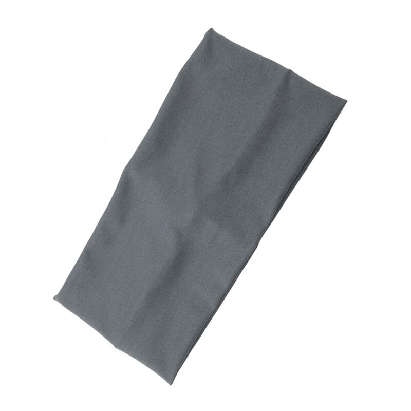 Vrouwen Effen Kleur Zachte Elastische Brede Stretch Elastische Haarband Mode Vrouwen Haarbanden Gym Haaraccessoires: 3