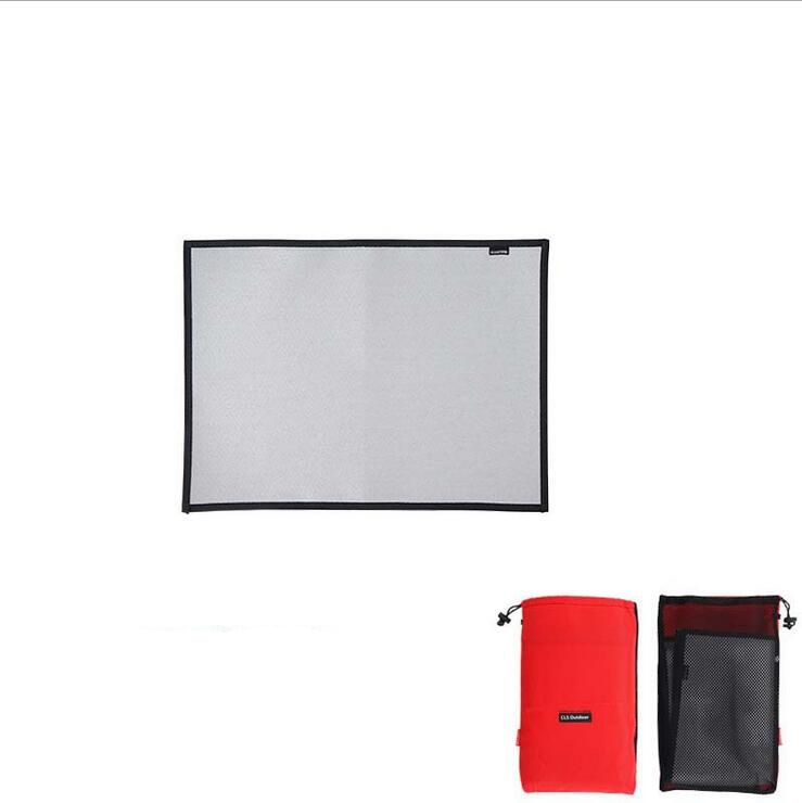 Heat Protector Fire Pit Mat Fire-Resistant for Decks Grill Floor Mat Outdoor, Solid Pad Grill Bonfires Fireplace Mat Fire: 46X35cm