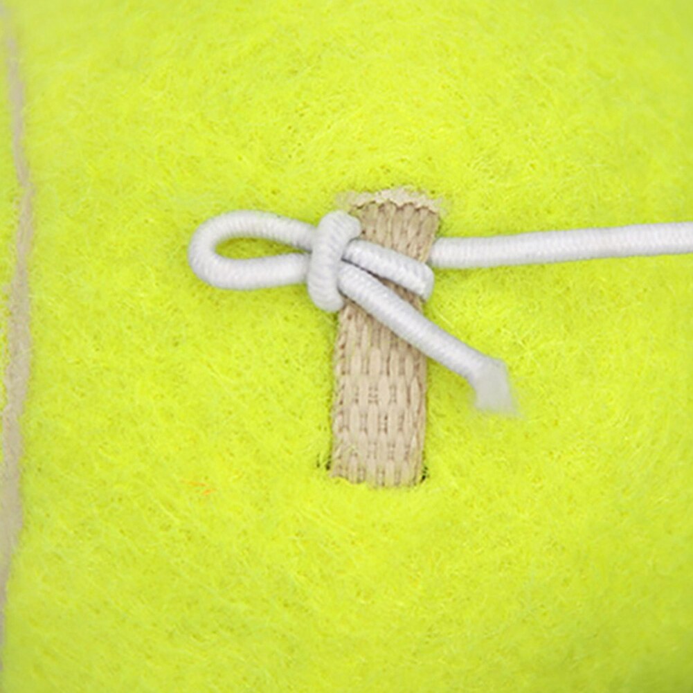 Tennis trening partner rebound treningsball med 3.8m elastiske tau gummiball for nybegynnere