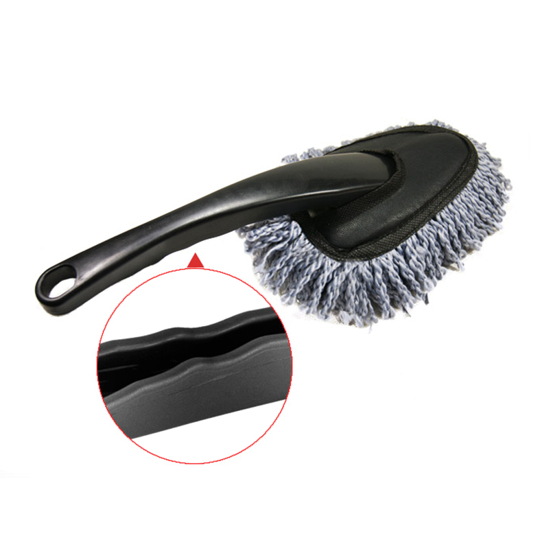 Microfiber Car Wash Brushes Car Cleaning Brush Auto Care Washer Clean Tool Wax Dust Mop car styling Purple