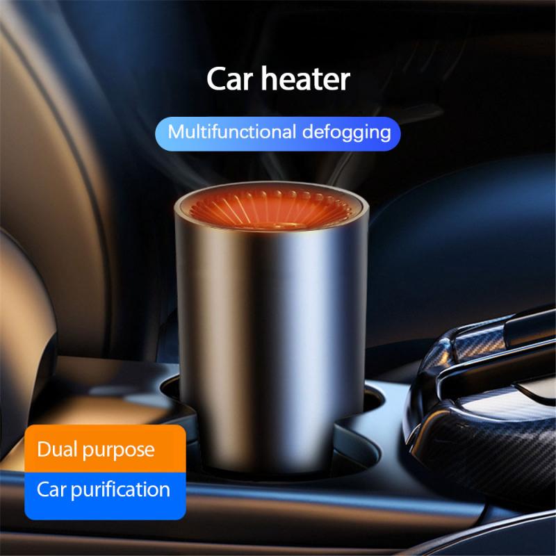 Draagbare Auto Heater Ontdooier Auto Cup Heater 12 Volt Auto Verwarming Elektrische Reizen Voertuig Ventilator Verwarming En Luchtzuivering