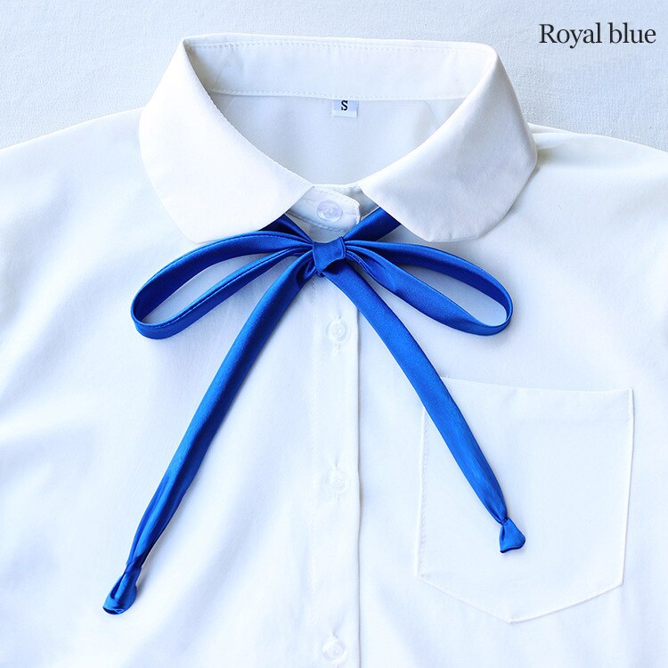 Corbata de lazo para uniformes de niñas, ropa escolar, lazo británico, accesorios para cuello, corbata de mariposa británica