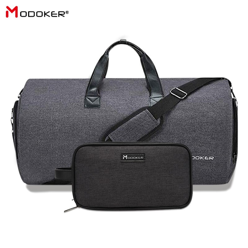 Modoker Garment Bag Set Suitcases and Travel Bags Packing Cubes with Wash Bag Accessories Durable Casual Daypack Travel Rucksack: Default Title