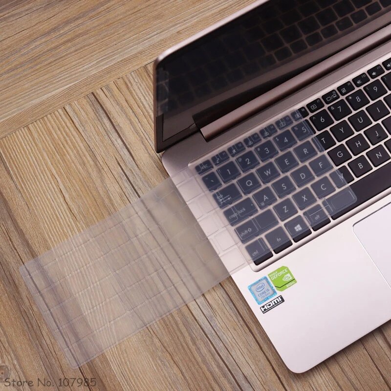 Funda protectora para teclado de portátil Asus Zenbook 14, UX433, UX433F, Ux433Fn, UX433FLC, ux433tac, Ux433Fa, 14 pulgadas: Transparent
