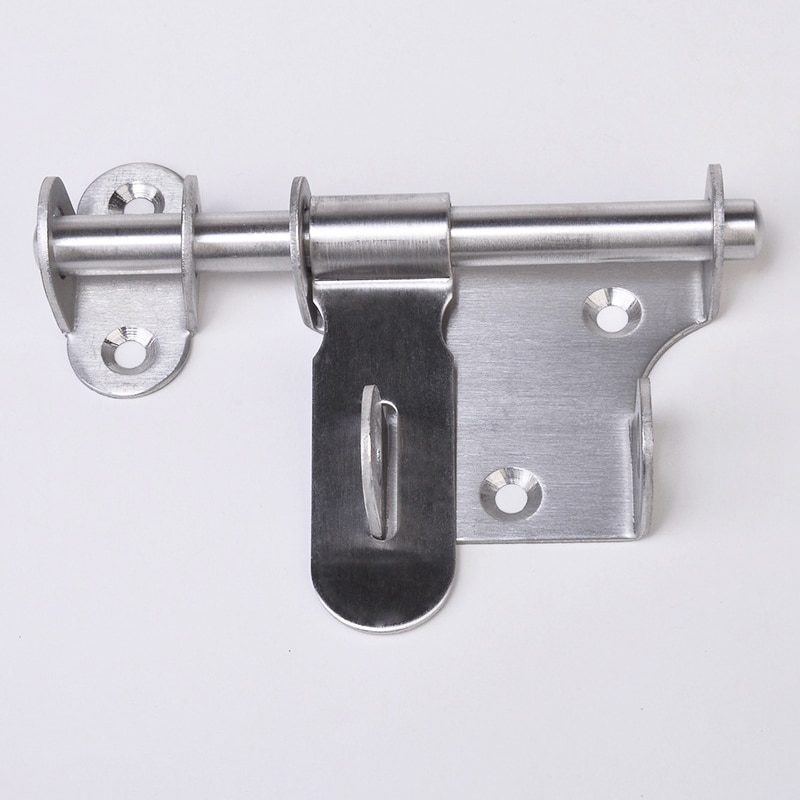 Sliding Lock Barrel Bolt Door Latch Anti Theft Lock Windows Cabinets Padlock