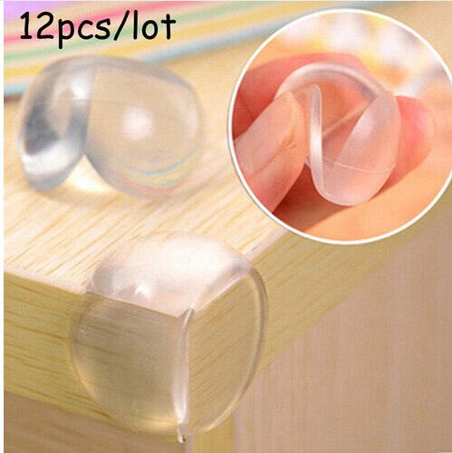 Protecteur De Coins Et Bords En Silicone Transparent Anti-Choc Pour Meubles Et Enfants