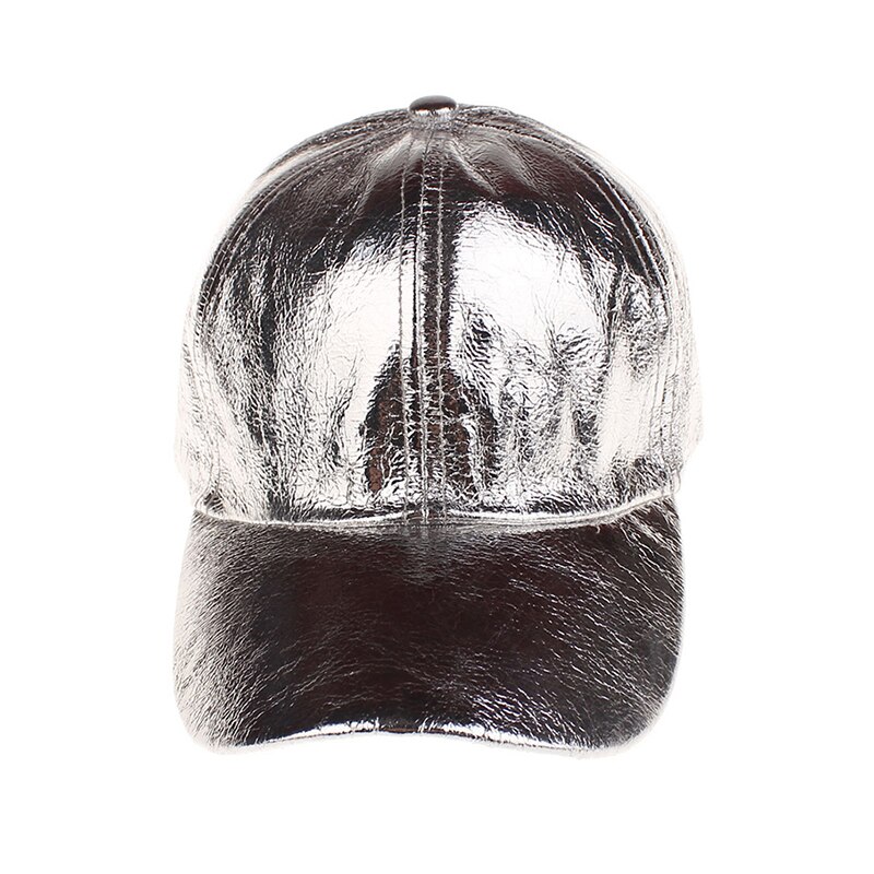 Neue Pop unisex Mann Frau Gold Silber Champagner Funkelnden Einstellbare Außen Hysteresen-Hütte Baseball Deckel gorro einstellbar