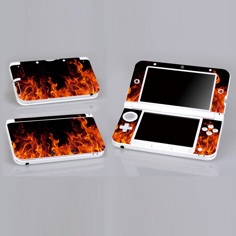 Fire 304 Vinyl Skin Sticker Protector voor Nintendo 3DS XL LL skins Stickers