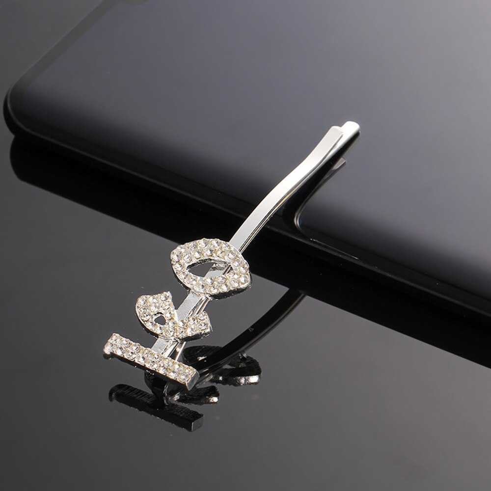 12 zodiac hårnålar trend strass stensatta hårspännen bobby pins bröllop kristall bling brud styling hårspänne