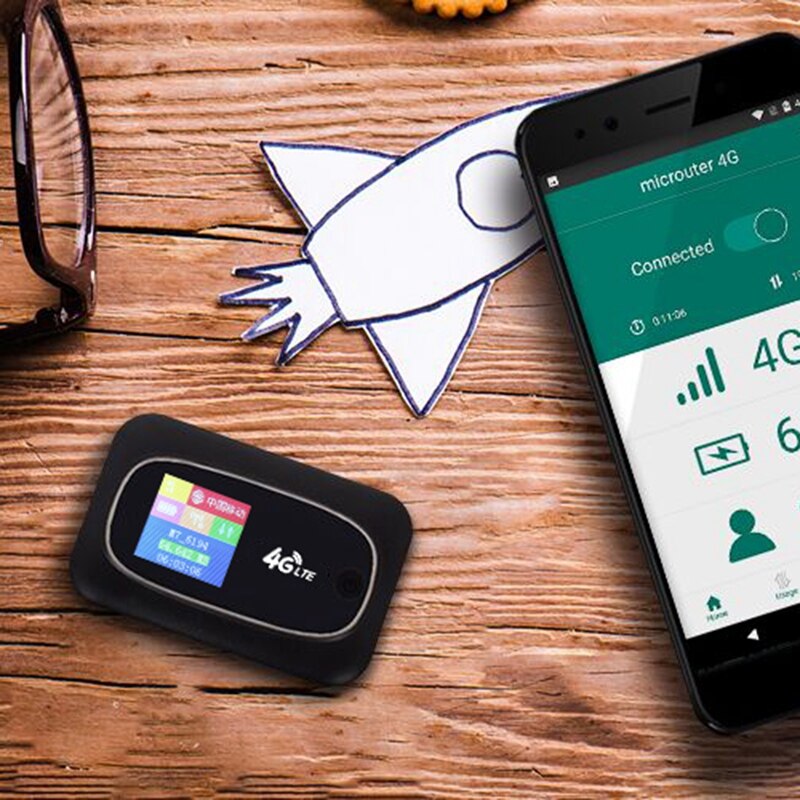 Portátil MiFi Router inalámbrico 150Mbps Color pantalla con WIFI Router bolsillo móvil WIFI Hotspot con ranura para tarjeta Sim