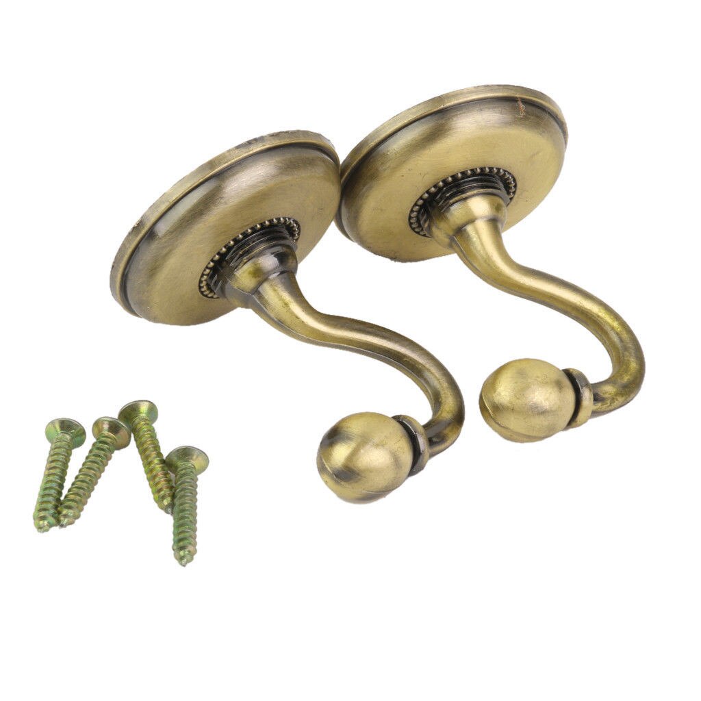 2x metal cortina holdback laço de parede volta ganchos cabide titular janela cortina ganchos cortina acessórios decoração para casa 1.20