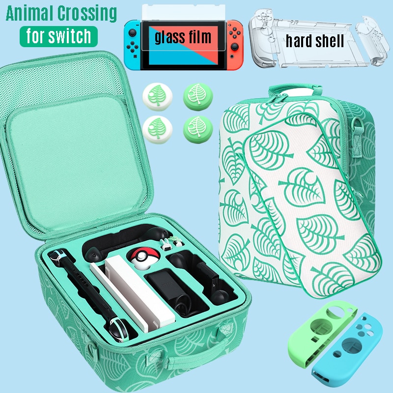 Sacchetto di immagazzinaggio per Nintendo Interruttore di Animal Crossing Custodia per il trasporto per Nitendo Interruttore di Accessori Del Sacchetto Portatile