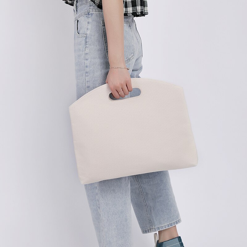 Dames handtas aktetas canvas damestassen casual documententassen damestassen