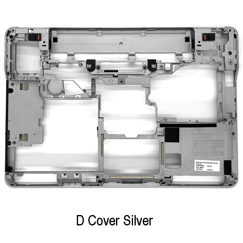 For Dell Latitude E6440 Series Laptop LCD Back Cover Front Bezel Hinges Palmrest Bottom Cover 099F77 07VNN5 Non Touch: D Cover