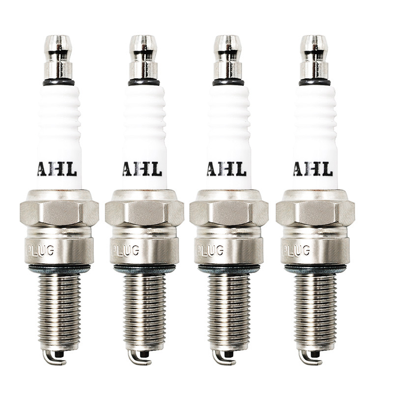 Automóvil motocicleta bujía para SUZUKI AN125 AN250 AN400 AN650 DL650 DR650SE DRZ250 DRZ400E DRZ400SM GSF1250S: 4Pcs Nickel alloy