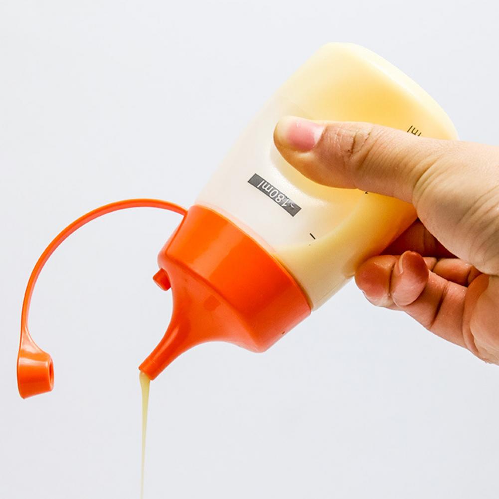 Sauce Bottle Convenient Multi-purpose Dust-proof Oil Bottle Durable Simple Usage Spice Bottle