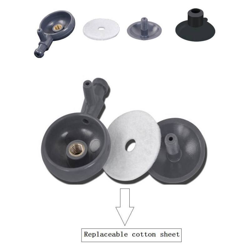 2 Stks/partij Aquarium Lucht Steen Kit, Vis Tank Draaien Waskolf, Kleine Belletjes, Opgeloste Zuurstof Diffuser