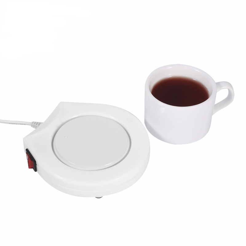 Minidrevet varmeapparat elektrisk drikkekopp varmepute kaffe te melk drikke krus varmebrett for kontorhus bruk varm vinter 220v