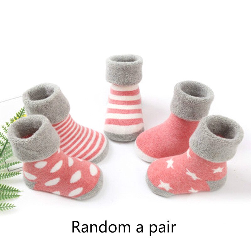 Chaussettes pour enfants, 1 paire, en coton doux et Long avec gros nœud aux genoux,: Gris / 8-10cm
