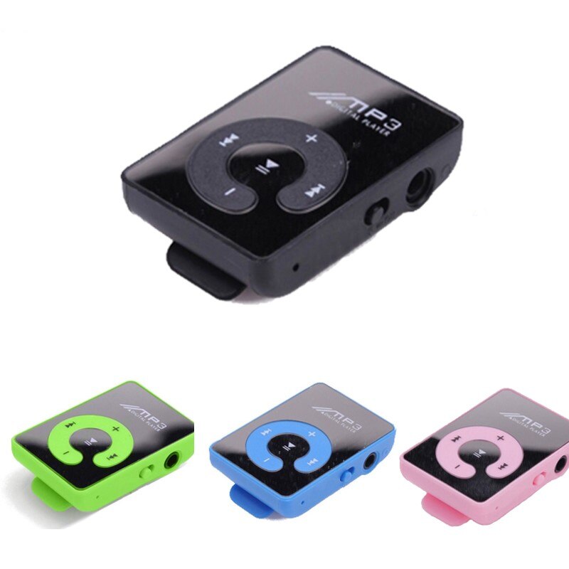 C nøgle klip indsæt  mp3 mini  mp3 spiller musikafspiller spejl kort klip afspilning af musik