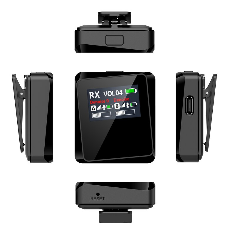 Audio Record Mic For iPhone Android Phone 50 Meters Long Distance Recording