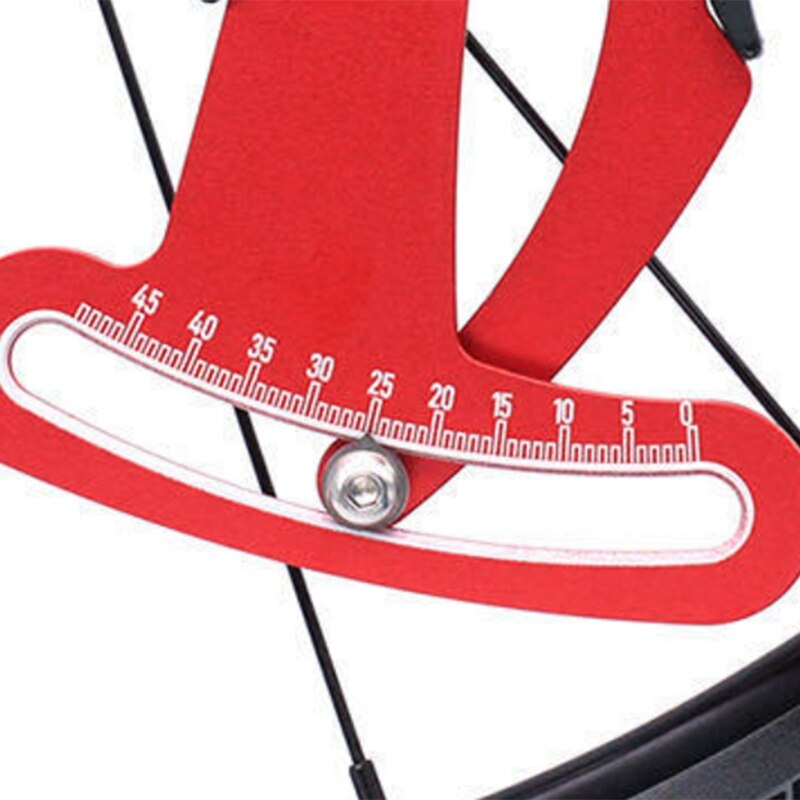 Strumento di calibrazione della misura del calibro dei raggi della ruota della bici accurata dello strumento del misuratore di tensione del raggio della bici della lega di alluminio