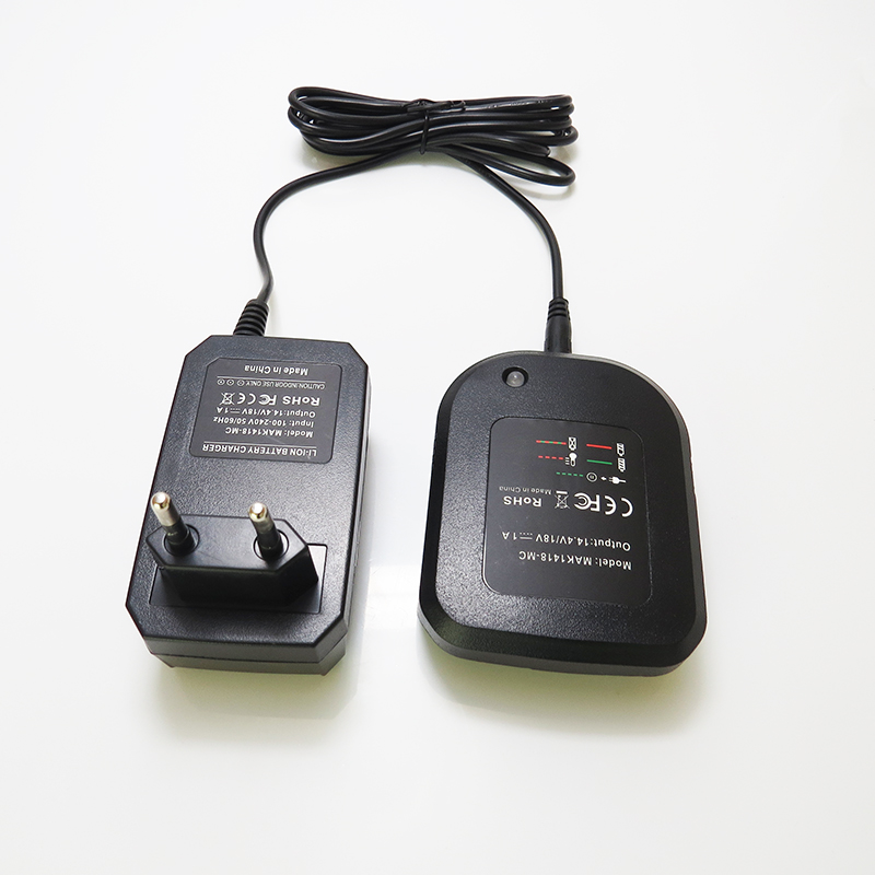 EU Stecker 14,4 V 18 V Batterie Ladegerät für Makita BL1415 BL1815 BL1830 BL1840 BL1850 BL1860 Ersatz Lithium Batterie Ladegerät