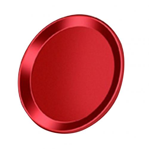 Ultra Slanke Vingerafdruk Ondersteuning Touch Id Metal Home Button Sticker Voor Iphone 5S 7 6S 6 Plus Rood &amp; Black &amp; Gold: Red