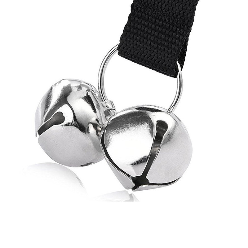 Nylon Pet Door Bell Rope Pet Dog Puppy Adjustable Length Alarm Training Rope Doorbell Dog Accessories
