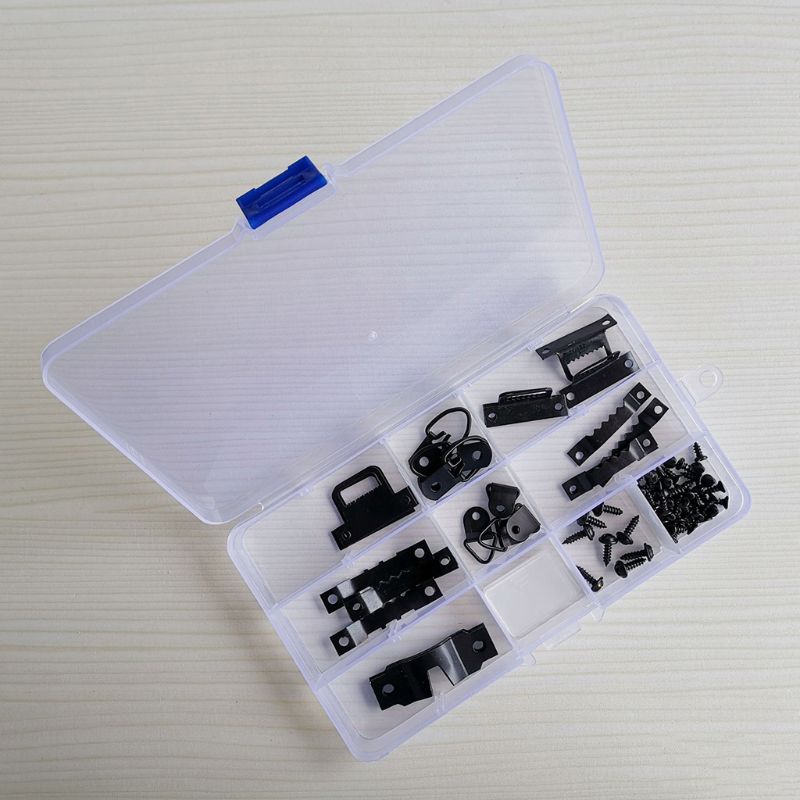 76Pcs/set Photo Picture Frame Hanging Kit Heavy Duty Serrated Hanger Hardware For Wall Mounting