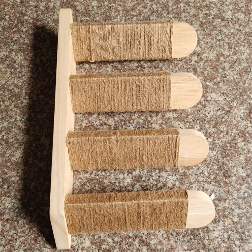 Wall Mounted Cat Climbing Ladder Cat Jumping Platform Frame Pet Furniture Play House Cat Stairs Steps Climbing Shelf Cat Toys