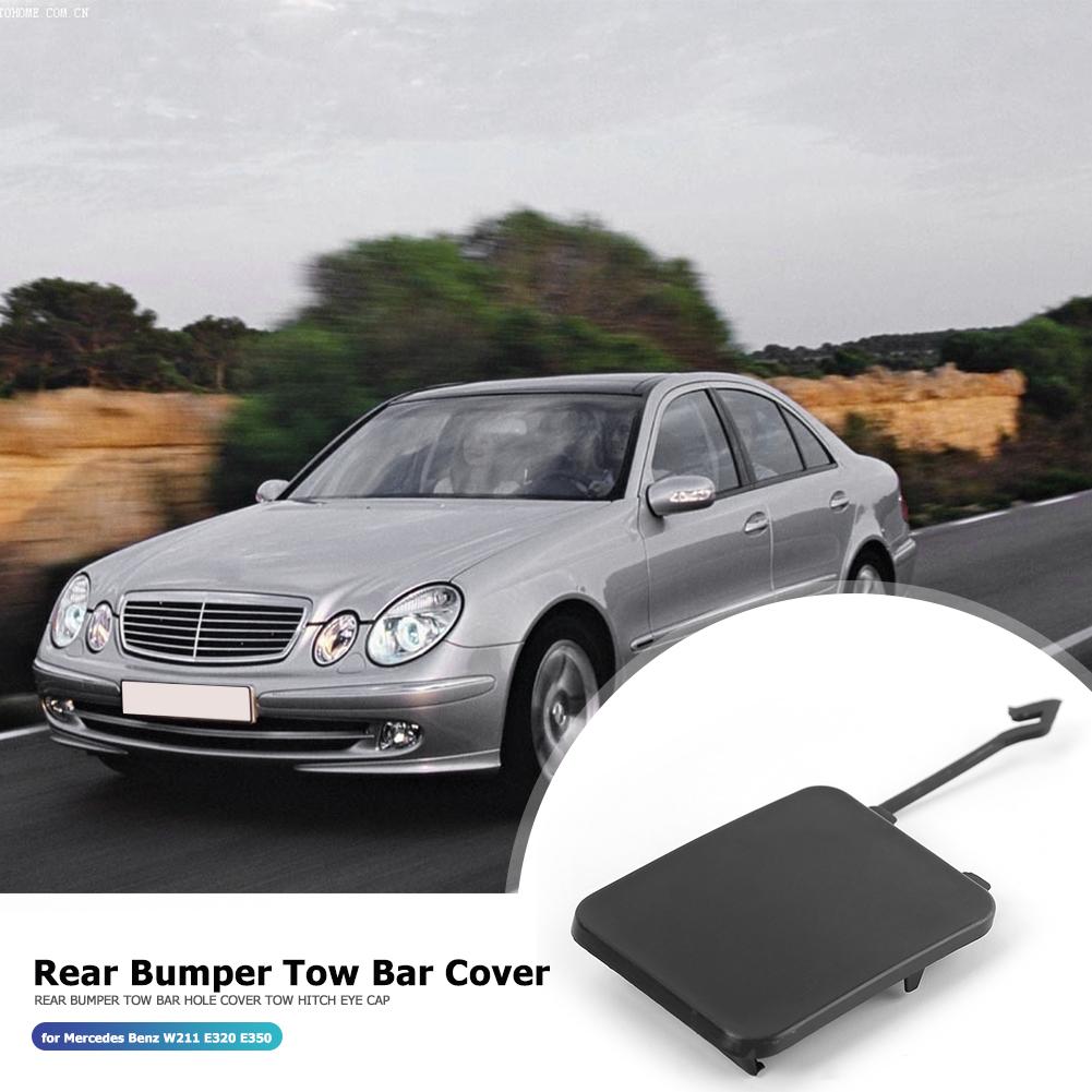 Rear Bumper Tow Bar Eye Cover ABS Auto Exterior Replacement Accessories for Mercedes Benz E Class W211 E320 E350 2002-2006