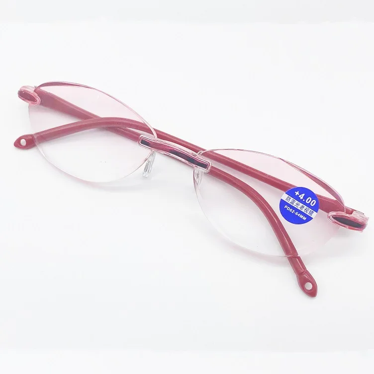 Gafas inteligentes con ajuste automático para hombre, lentes de lectura con aumento, multifoco progresivo, antiluz azul, 0- + 4,0, 1 ud.: YELLOW / +150