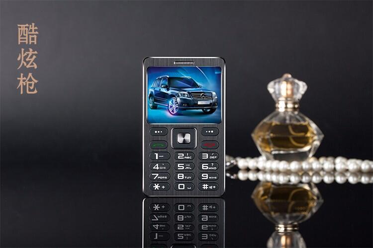 Kaart Telefoon A10 Mini Luxe Mobiele Telefoon Bar Dual Sim Mp3 Bluetooth Dial 3.5mm Koptelefoon Jack Remote Camera Push -knop Mobiele Telefoon: Add 8GB TF Card / Black