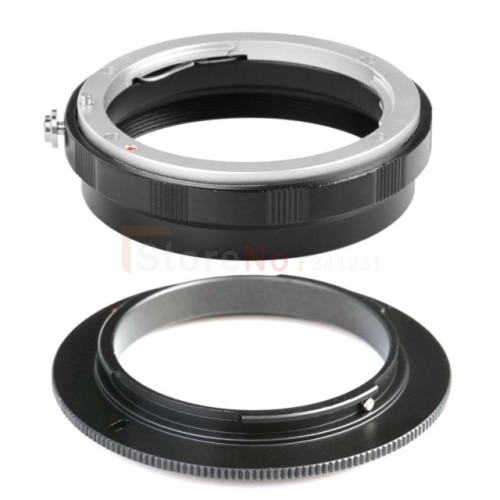 2 In 1 AI-52mm Macro Reverse Adapter Rear Lens Protection Ring For F AI AF Mount