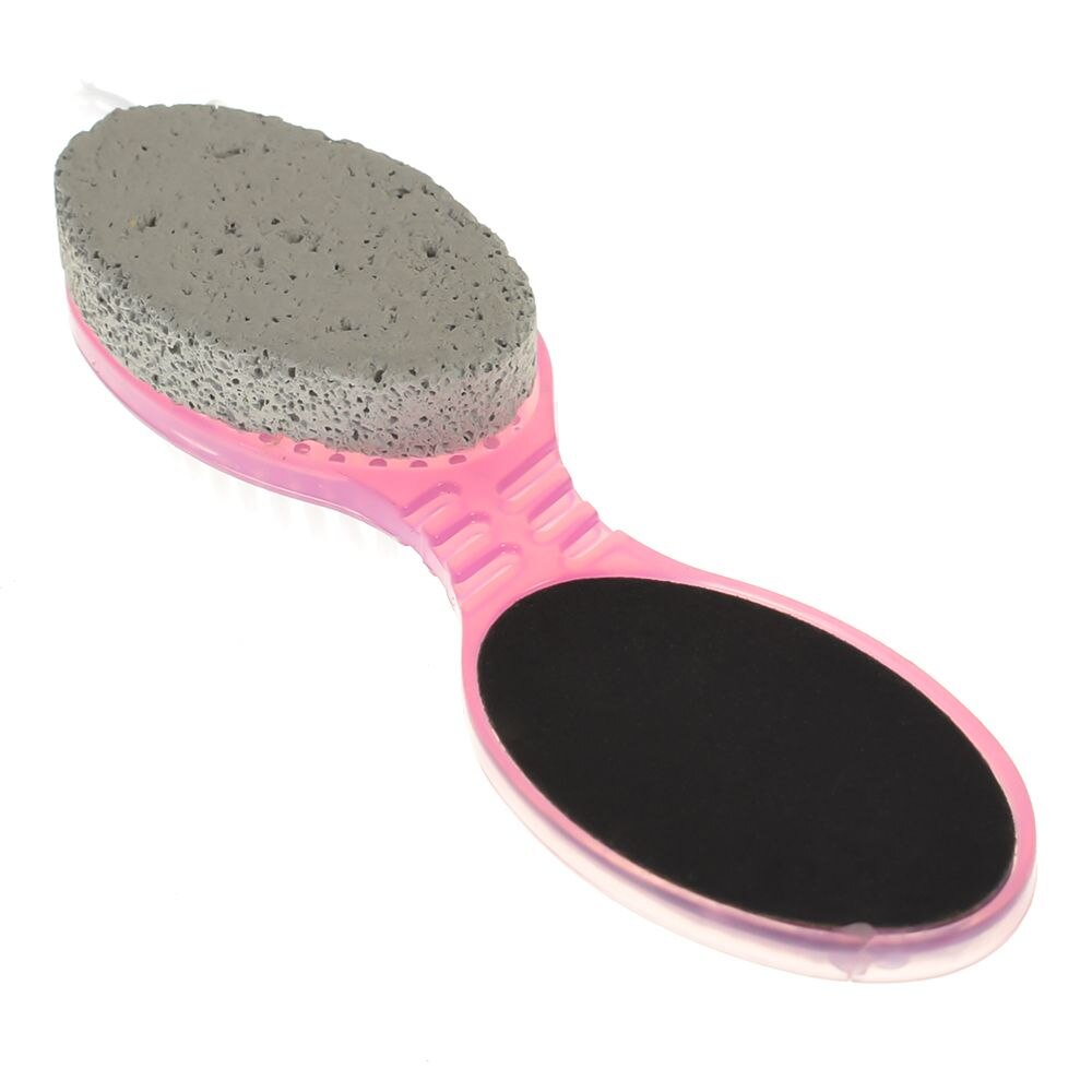 Lima multifunción 4 en 1 para pies, cepillo para callos, pedicura, exfoliante, eliminador de durezas