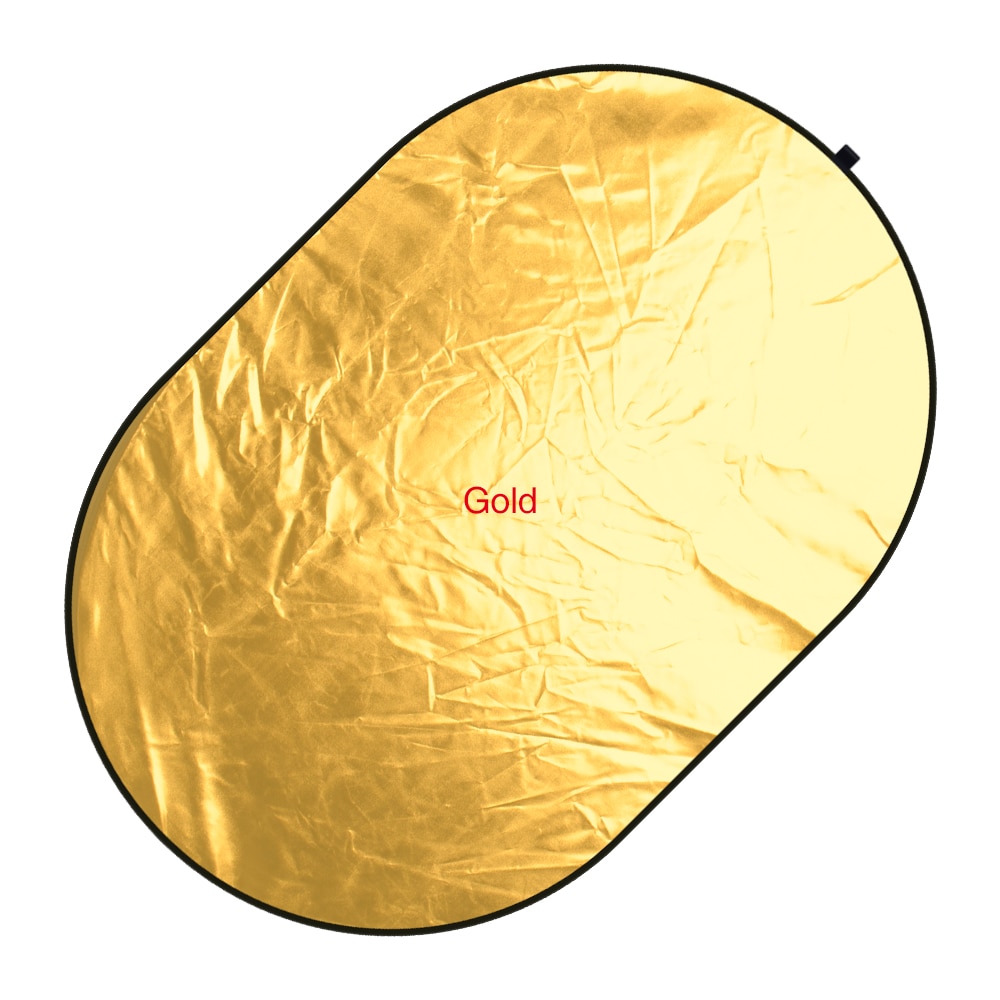 Yizhestudio 5 in 1 Reflector 24 ''x 35'' Fotografia Disffuer Goud Zilver Wit Zwart Doorschijnend draagbare licht reflector