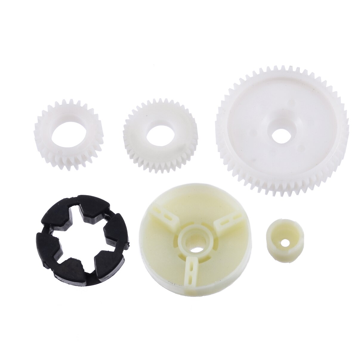 Til mazda 3 5 6 cx-7 cx-9 rx-8 6 stk bil auto vinduesmotor gear regulator udskiftning abs + gummi  g22 c 5958x tilbehør dele