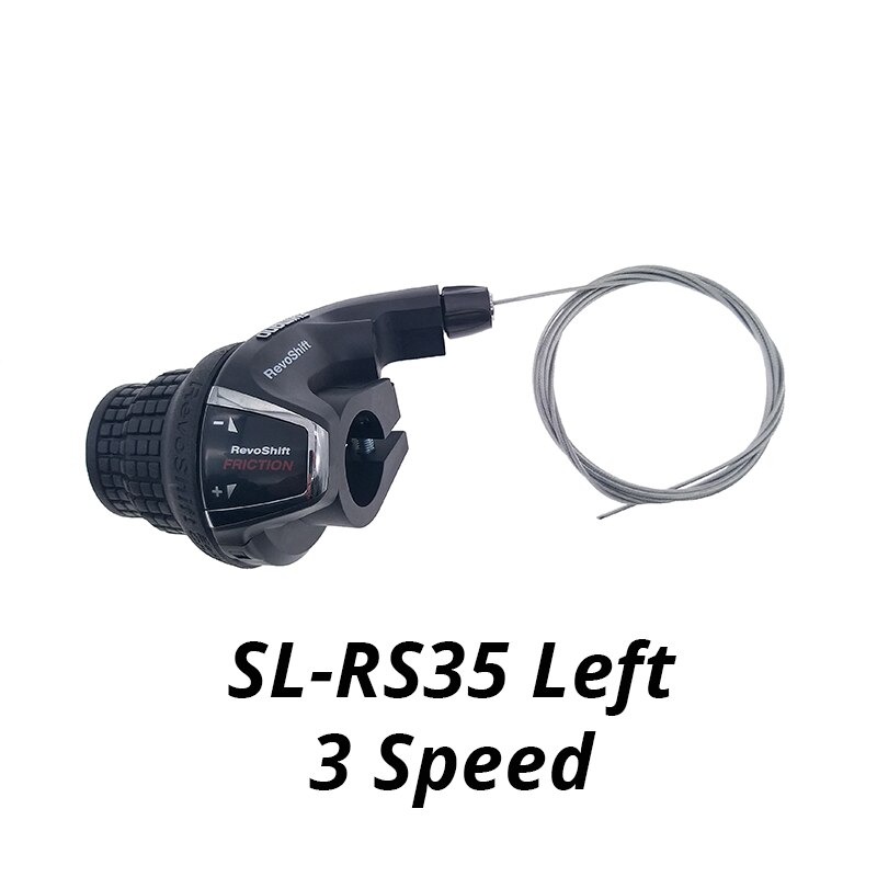 Shimano tourney sl -rs35 revoshift cykel twist gearstang 3*6s 3*7s 18s 21s cykel kam  rs35 as rs31 rs36: Venstre 3 hastighed