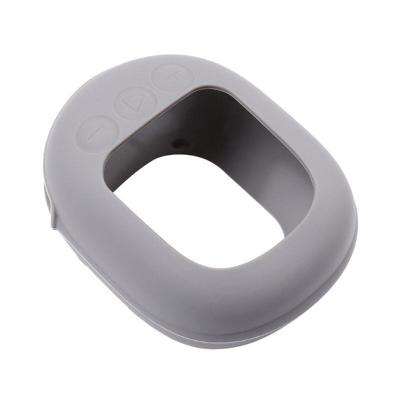 Dust-proof Silicone Case Protective Cover Shell Anti-fall Speaker Case for JBL Clip 4 Clip4 Bluetooth Speaker Accessories: Silver