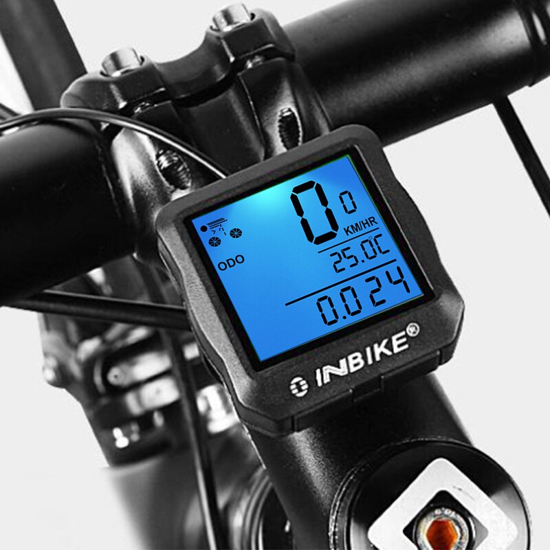 Waterproof Bicycle Computer Wireless And Wired MTB Bike Cycling Odometer Stopwatch Bike Speedometer Watch LED Digital Display